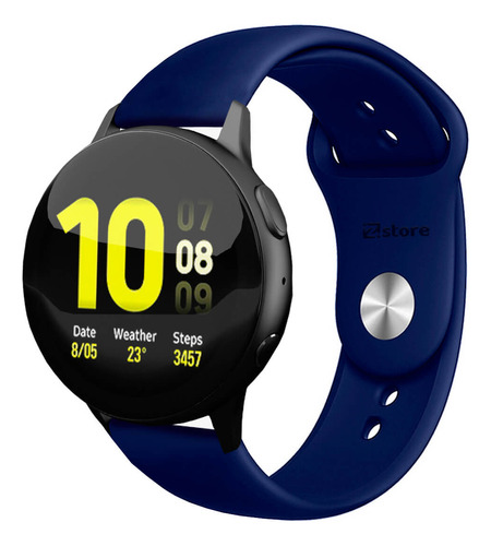 Correa Compatible Con Samsung Galaxy Watch Active 2 Azul Osc