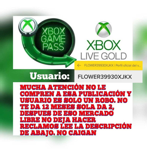 Game Pass Ultimate Xbox Live Gold Ea Play 12 Meses Lee Descr
