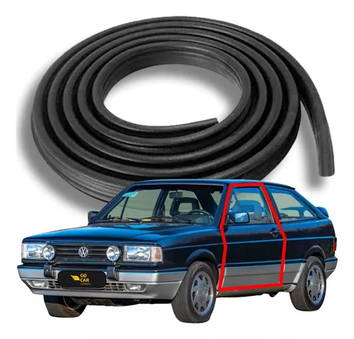 Jogo de Friso Lateral Fiat Uno 88 89 90 91 92 93 94 Preto 2 ou 4