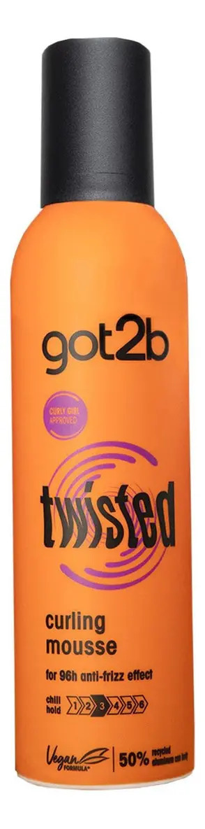 Mousse para cabello Got2b Twisted 250ml