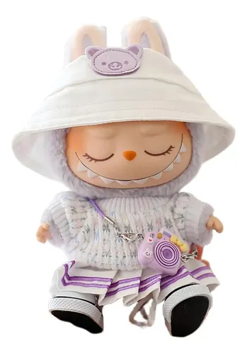 Ropa Para Muñeca Labubu Fofa Con Sombrero | Meses sin interés Ropa Para Muñeca Labubu Fofa Con Sombrero | Meses sin interés