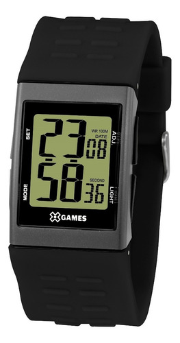 Relógio X-games Masculino Digital Xgppd118 Fxpx Quadrado
