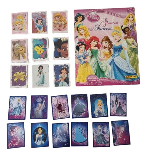 Álbum Glamour De Princesa - Disney Princesas - Panini