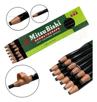 Comprar Lápis Dermatográfico Mitsubishi Preto Black 7600 Caixa Cu002F 12