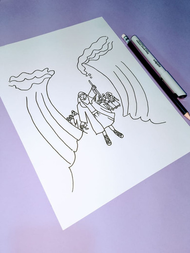 Colorea Historias Bíblicas Para Niños - Irene Delgado