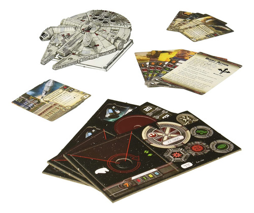 Halcón Milenario De Star Wars X-wing De Fantasy Flight Games