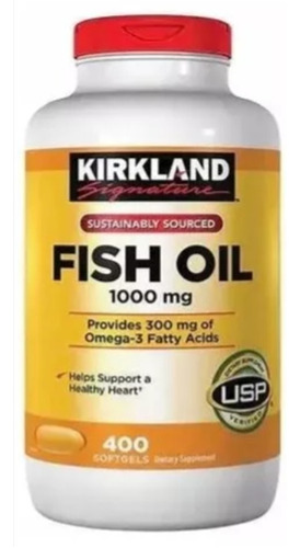 Omega 3 Fish Oil Kirkland X 400 - g a $129900