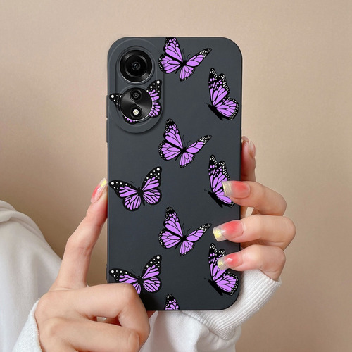 Funda For Oppo A58 A58x A78 4g 5g A La Moda Con Bonitas Flo