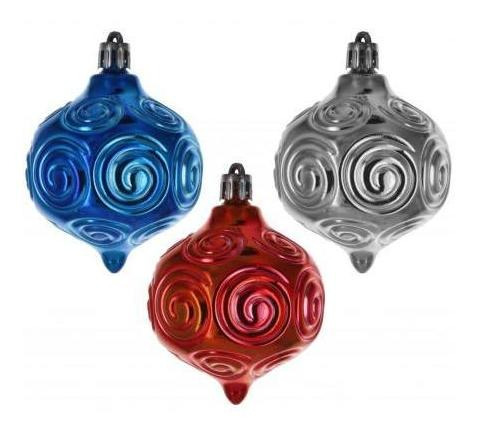 Pack 2x: Esfera Metalizada 6cm X 6 Pcs