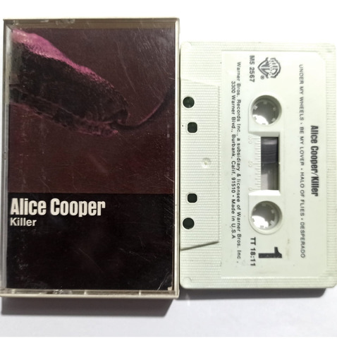 Cassette Alice Cooper - Killer