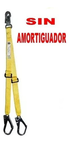 Imagen 3 de 4 de Arnes Seguridad Cabo Vida Doble Mos55 Sin Amortiguador Iram