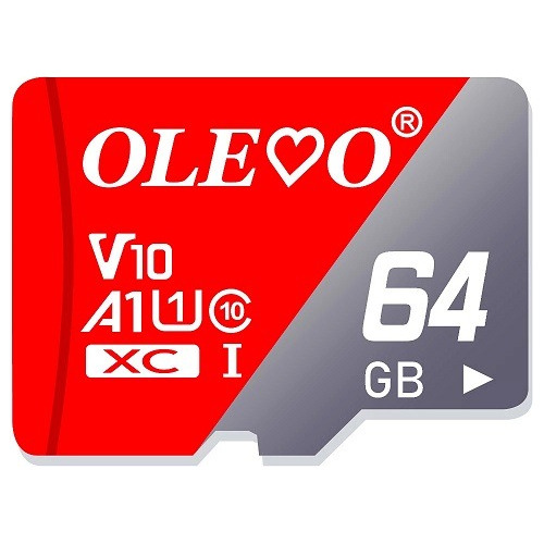 Tarjeta Memoria Micro Sd Olevo 64 Gb Original A1, Clase 10