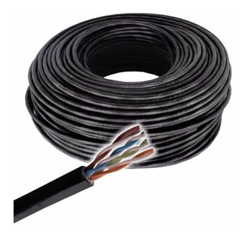 Cable De Red Ftp Upt Blindado Outdoor 100% Cobre 