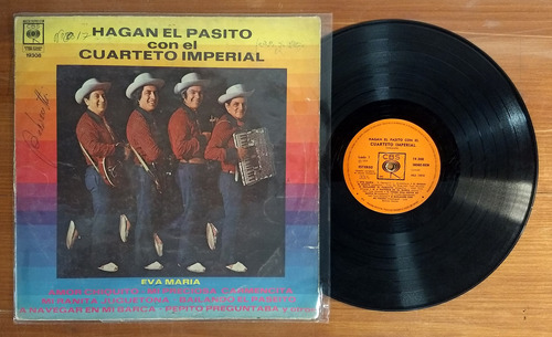 Cuarteto Imperial Hagan El Pasito 1973 Disco Lp Vinilo