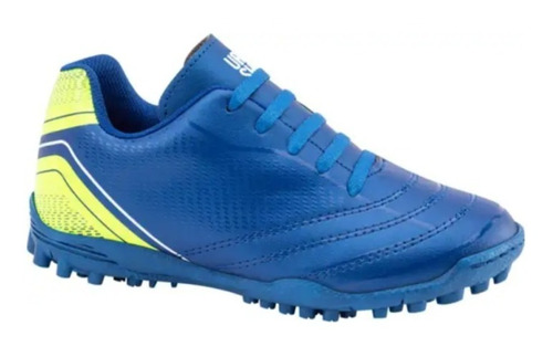 Tenis Deportivo Futbol Urban Shoes Turf 225 Azul Niño