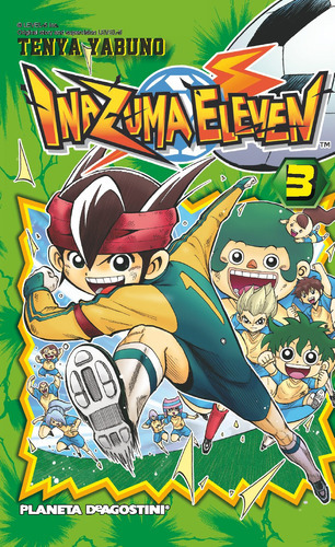 Libro Inazuma Eleven Nº 03/10 - Tenya Yabuno