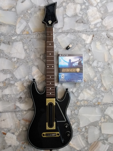 Guitarra Guitar Hero Live Ps3 (guitarra, Receptor Y Juego)