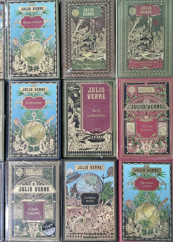 Lote Julio Verne Colección Hetzel Nuevos Pack X9