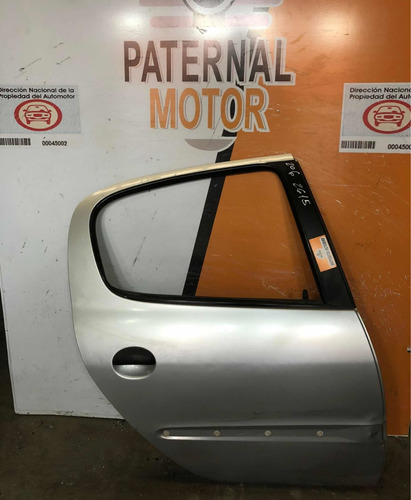 Puerta Trasera Derecha Peugeot 206 207 Original (81833)