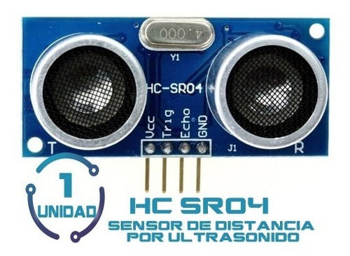 1 Unid Sensor De Distancia Ultrasonico Hc-sr04 Arduino Esp32