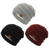 Comprar Gorros Sombreros Y Boinas Tejido Negro Talla Única