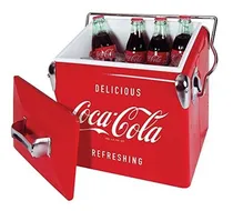 Comprar Refrigerador Retro Coca-cola Para Hieleras, 13 Litros (14 Cu