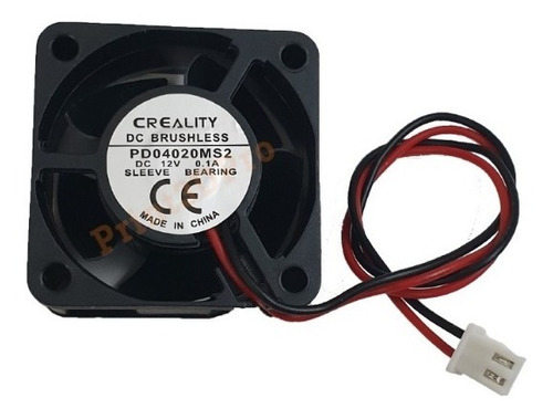 E797 Ventilador 12v 40x40x20mm 4cm Cable 20cm Creality Cr-10