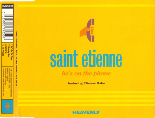Saint Etienne He's On The Phone Cd Single 1995 Uk