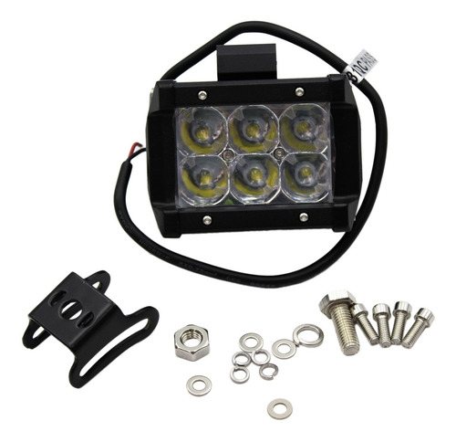 Foco Faenero Barra Led Bi-voltaje 10-32 Volts 6 Led