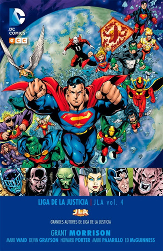 Grandes Autores Liga De La Justicia Grant Morrison Jla 4