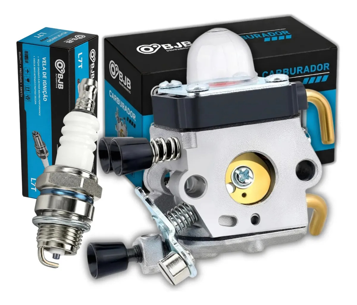 Carburador De Roçadeira Vela Compatível com Stihl Fs75 Fs80 Fs85 Ka85 Gasolina de Bulbo, Cortador de Grama, BJB equipamentos