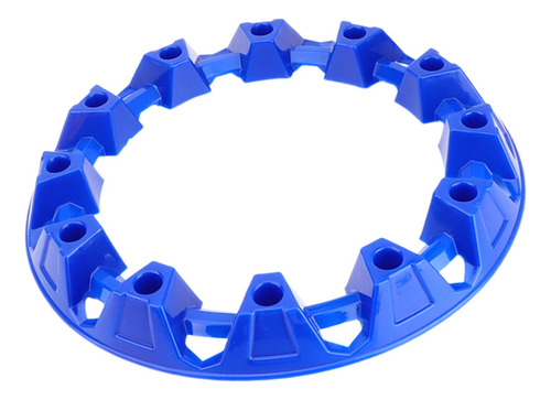 Generic Atv Rueda Llanta Cubo Protección Azul 10 Pulgadas