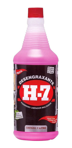 Desengraxante H7 - 1 Litrol - Limpeza Pesada -refil Original