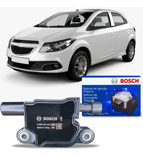 Bobina De Ignição Onix 1.0 1.4 2012 A 16 17 18 19 2020 Bosch