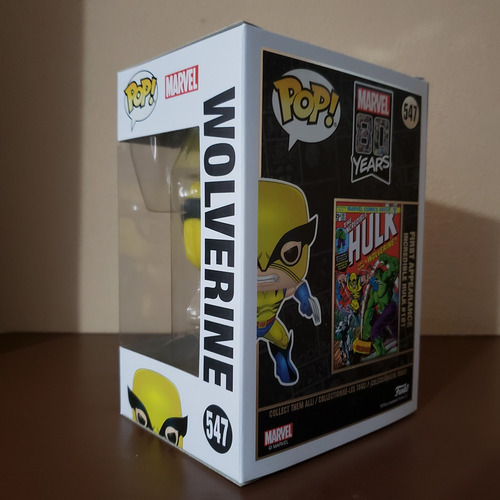 Funko Pop! Marvel 80 Years Wolverine #547 Original (Usado)