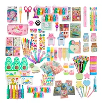 Comprar Paquete 30 Pzas Papelería Kawaii Útiles Escolares Niño Niña 
