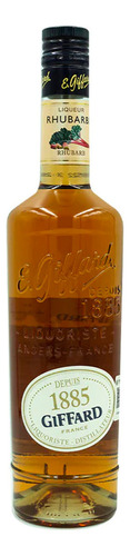 Pack De 6 Licor Giffard Rhubarbe 700 Ml