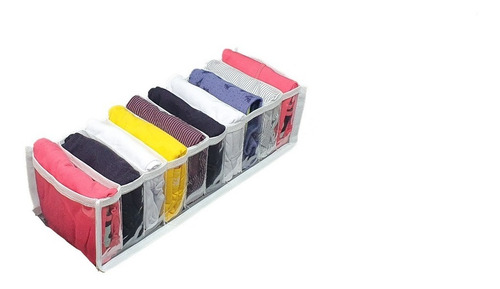 Organizador De Calcinhas P/ Gavetas Transp - Kit 4 Unidades