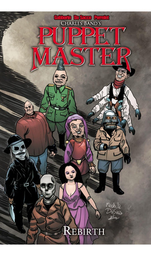 Puppet Master Volume 2: Rebirth, De Gabborin, Shawn. Editorial Action Lab Entertainment, Tapa Blanda En Inglés
