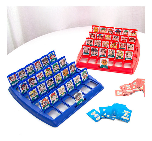 Juego De Mesa Adivina Quién? Juego Plastico De Tablero Juego