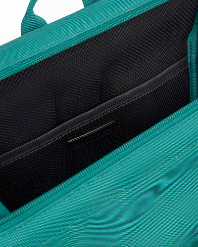 Mochila Rectangular Verde Lacoste Verde Liso