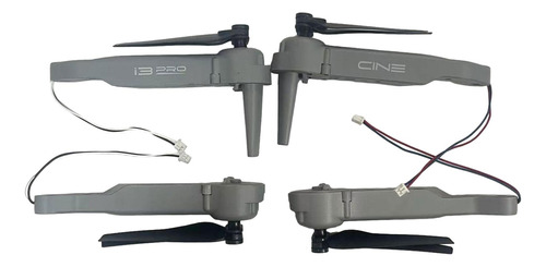 Conjunto De Brazo De Motor Para Dron Rc, Accesorios Gris