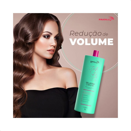 Selagem Capilar Abacate Paiolla 1l + Shampoo Antiresiduos 1l