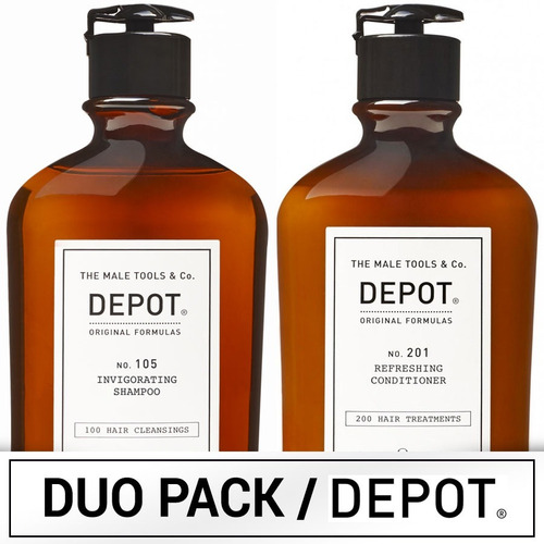 Duo Pack Depot Shampoo No.101 Y Acondicionador No.201