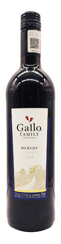 Vino Tinto E&j Gallo Sierra Valley Merlot 750