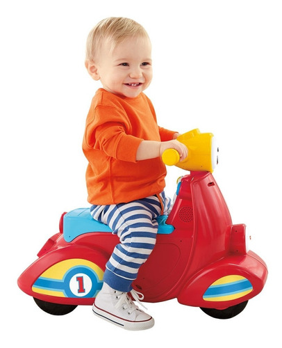 Fisher-price Scooter Moto Juguete Bebe Montable