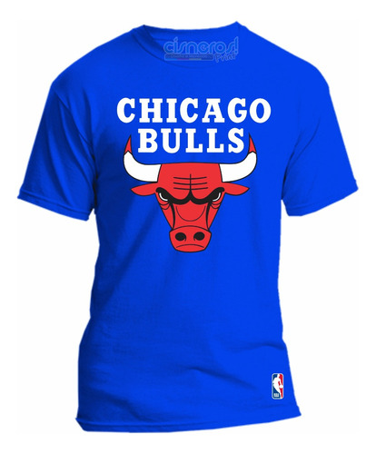 Playera Chicagoo Bulls Nba Todas Las Tallas