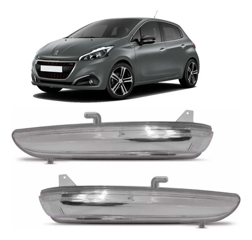 Faro Giro Espejo Peugeot 208 2013 2014 2015 2016 Al 2023