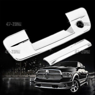 For 2015 Ram 5500 Chrome Tailgate Handle Cover ( W/ Keyh Ggz