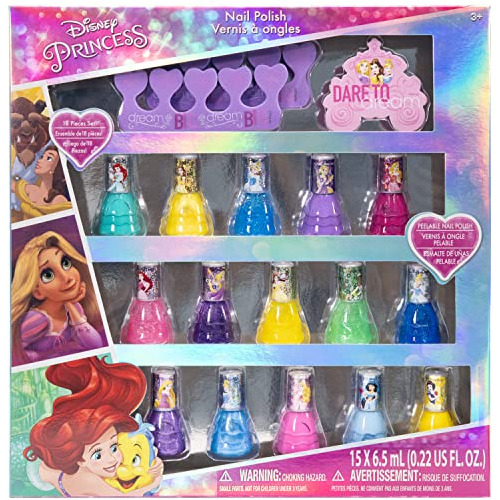 Set De Esmaltes De Uñas Townley Girl Disney Princess 18 Colo